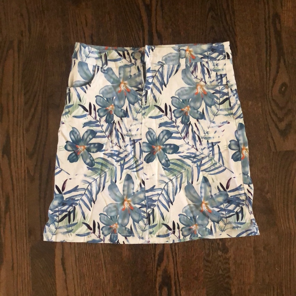 Printed comfy skirt